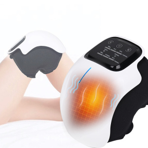 Electric portable heating massager knee pain vibrator with laser for arthritis
