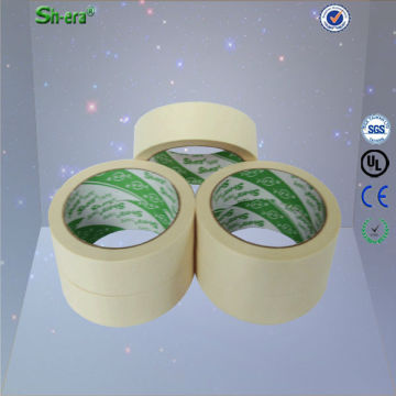 High temperature adhesive gummed paper tape