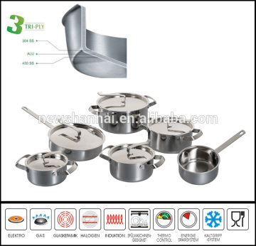 All Clad Stainless Steel Cookware Set