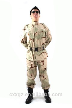 rip-stop khaki Tactical 4 Pocket BDU uniform