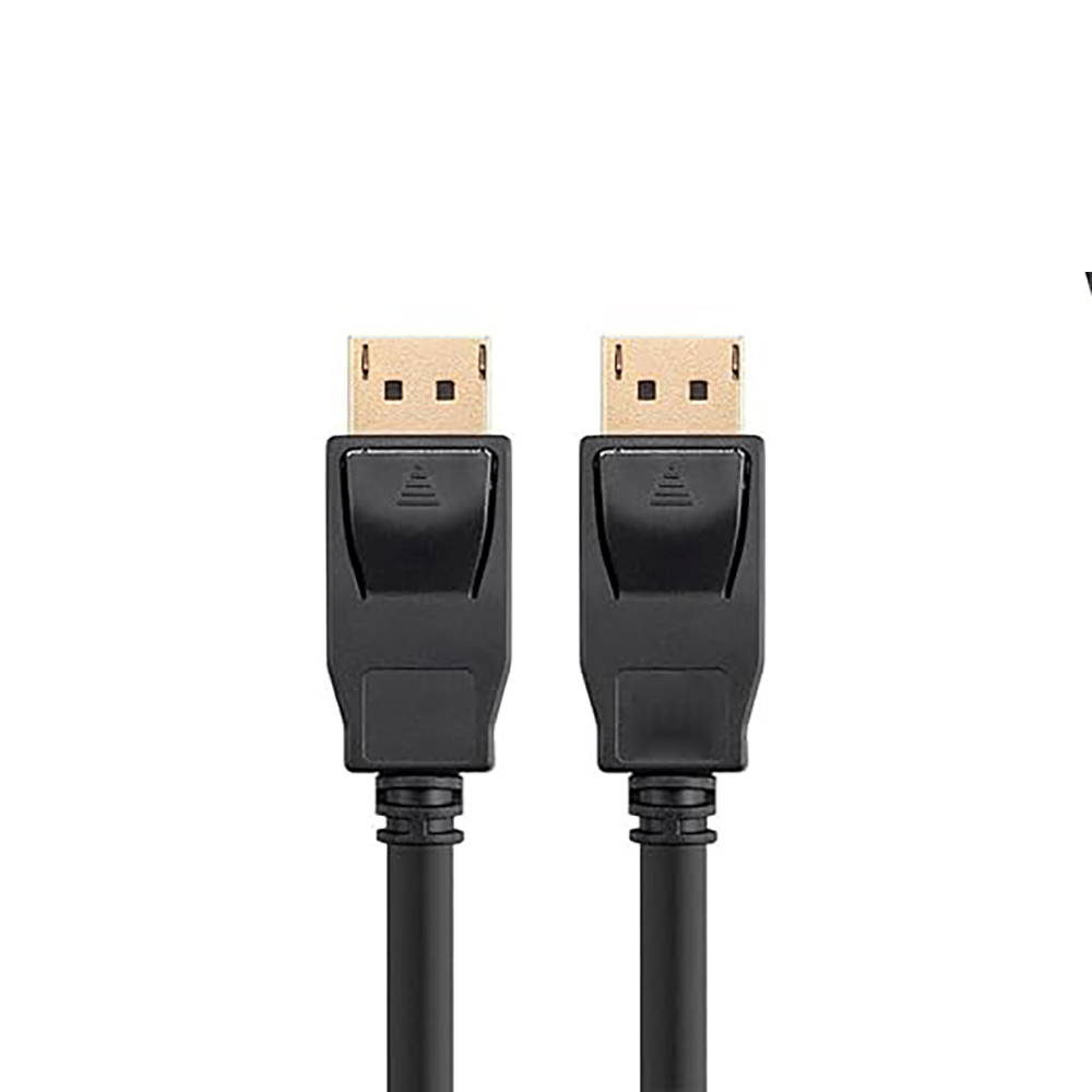 DisplayPort 2 Cable, 6ft, Black