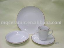 16 pieces ceramic dinnerware