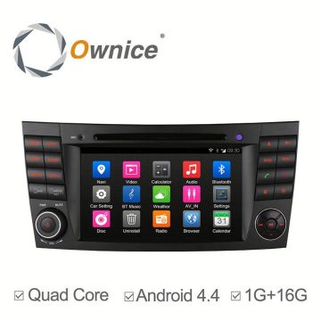 Ownice car multimedia player for Benz E-Class W211 2002 with mp3 player gps audio rds bluetooth multimedia car radio DAB