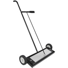 Powerful Wheeled Automatic Magnetic Handle Electro Magnet Clean Sweeper
