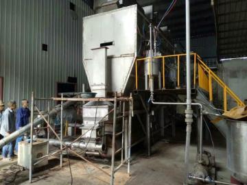 Horizontal Fluidizing Drying Machine for Foodstuff