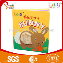 Children touch and feel book/children cardboard book