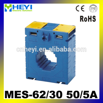 Toroidal current transformer small current transformer for panel meter MES-62/40 50/5A