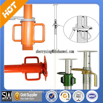 telescopic steel support/telescopic shoring prop/telescopoc prop