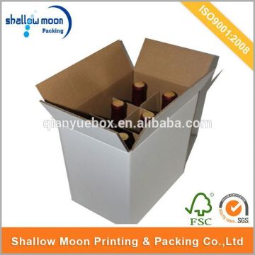 Wholesale customize cardboard boxes for wine bottle