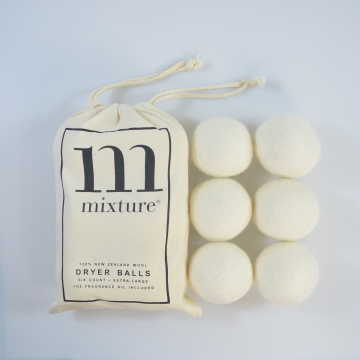 Wholesale Premium Organic Tumble Wool Laundry Drying Balls - 7cm Natural Dryer Balls