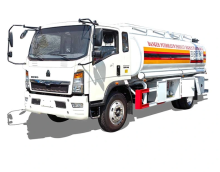 SINOTRUK fuel tanker truck 12000 liters oil tanker