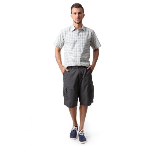 Shorts de carga de algodão masculino