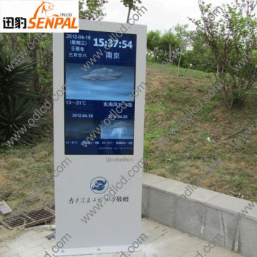 High brightness and waterproof advertising LCD