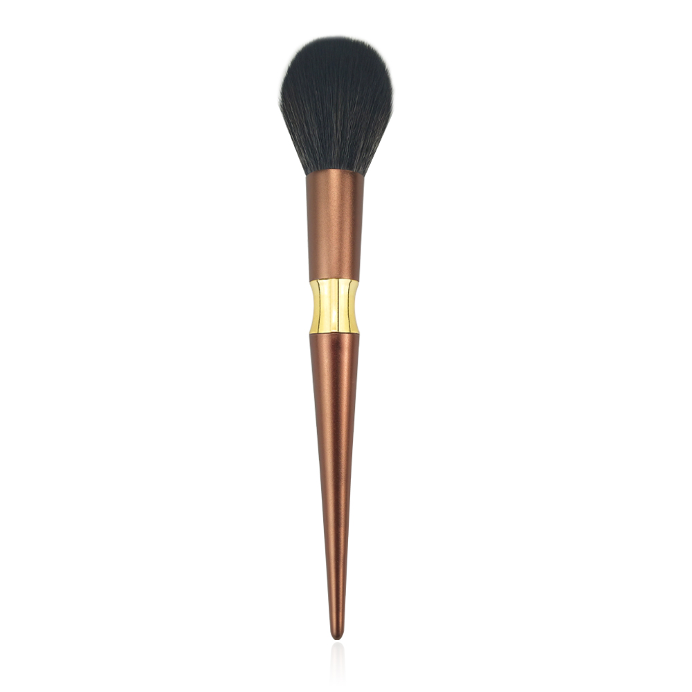 Gold Metal Makeup Brushes