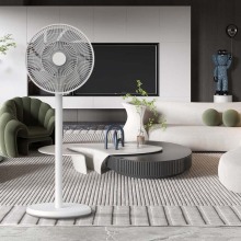 Double Layer ABS Blade Remote Control Oscillating Pedestal Fan