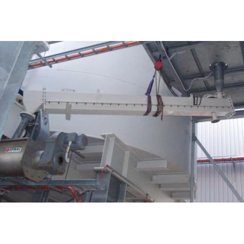 Airslides Conveyor untuk Bahan Padat Massal berbutir halus