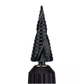 Buena calidad de 4-32 mm Triangle Spiral Step Cone HSS Hex Shank Hyper Stepped Drill Bits para metal