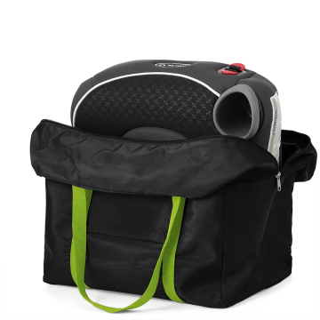 Customizable Backless Booster Seat Cover in Yellow, Blue, and Purple for Various Car Wheel Sizes