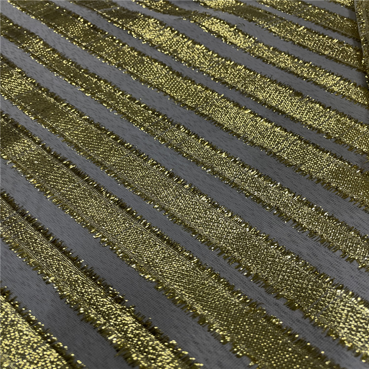 Lurex 100% Polyester Cloth