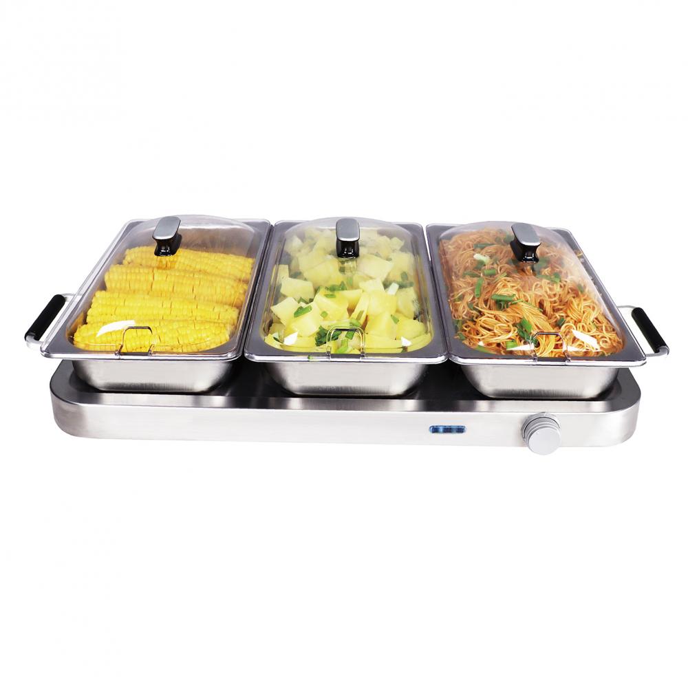 Servidor profissional de buffet de alimentos 300W