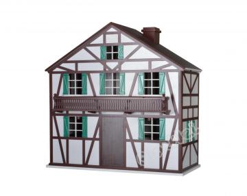 1/12 scale dollhouse miniature building vintage style