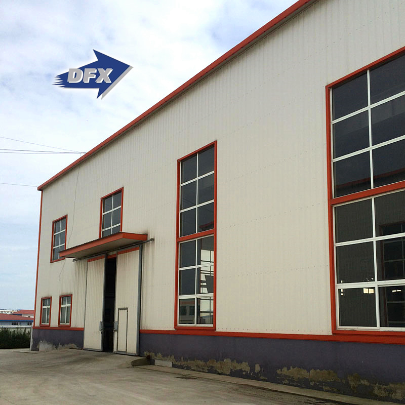 Colombia Large Span Prefab Low Cost Industrial Shed Metal Steel Structure Warehouse Buildings