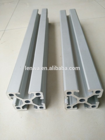 Industrial aluminium profile for production assembly line