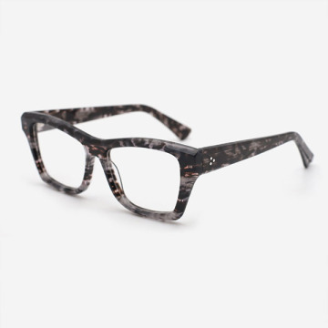 Square Bevel Acetate Men's Optical Frames 23A3194