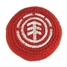 Promotion Gift 2" Woven Kickball Knitted Kickball Footbag