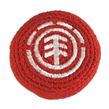 Promotion Gift 2" Woven Kickball Knitted Kickball Footbag