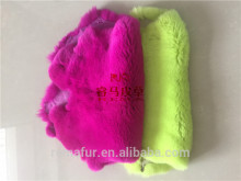 Real Rex Rabbit Fur Skins Material plate