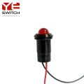 YesWitch 11mm IP68 مؤشر إشارة المعادن مع الأسلاك