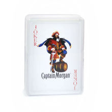 playing card poker plastic card transparent plastic box 63*88MM
