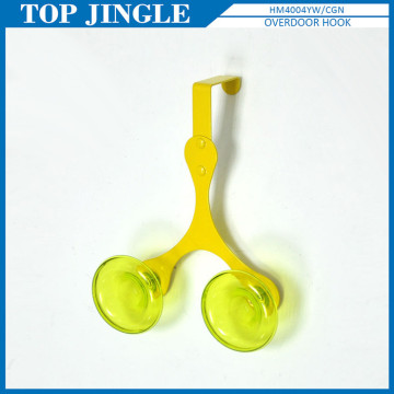 Hot sale	multipurpose yellow metal Overdoor hook