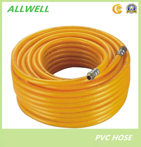 Yellow PVC Plastic High Pressure Air Spray Hose Tube