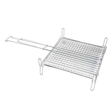 Grille de four grillagée en acier plat