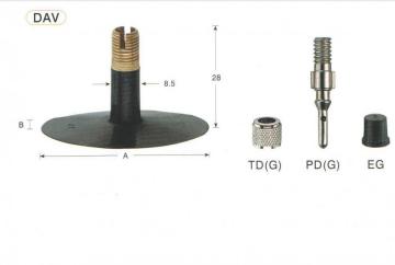 DAV valves for Bicycle Inner Tube Valves