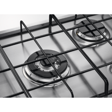 Zanussi Built-in Cooktops on Stainless Steel Hob
