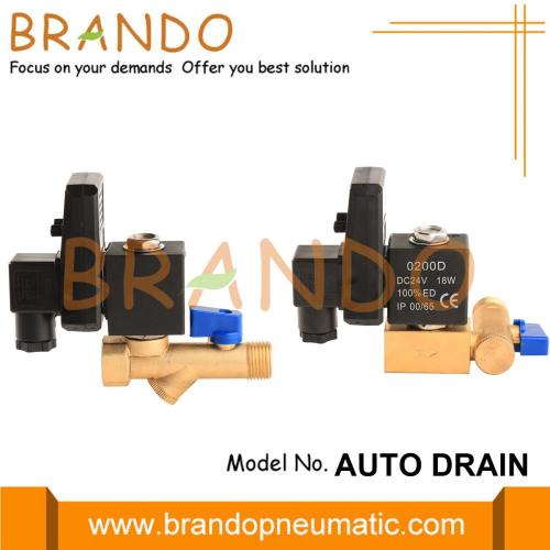 Injap Solenoid Saluran Pemampat Udara terkawal 1/2 &quot;