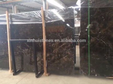 First grade China Emperador dark marble big slabs polished slabs from quarry owner factory