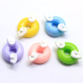 Kawaii Mini Swim Wing Shaped Flatback Resin Beads 100pcs/bag Handcraft Decor Beads Toy DIY Material Spacer