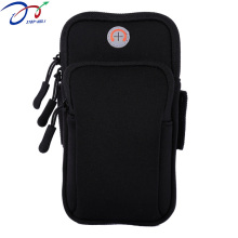 Insulated Neoprene Mobile Phone Arm Bag for Outdoor Sports