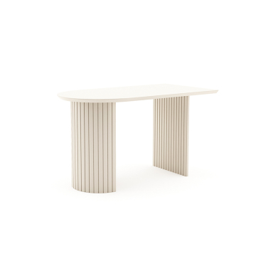 Modern design rectangular wood table