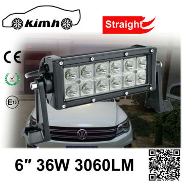 Good Design Motorcycle 6" 3060LM led light bar small size