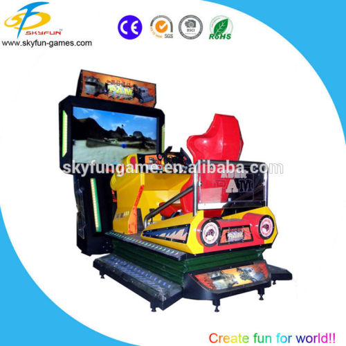 Coin Operated Games Full Motion 4d Racing Car Game Machine Simulator