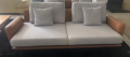 Sofa sudut ruang tamu lembut modern suite sudut