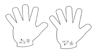 Cow Split Leather Driving Gloves with Without Lining