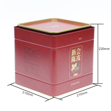 Tin Can for Tea packaging