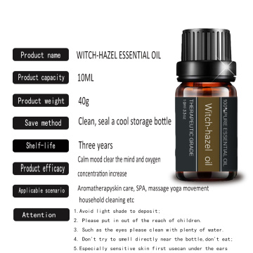 Pure Natural Witch-Hazel Essential Oil For Skincare Massage