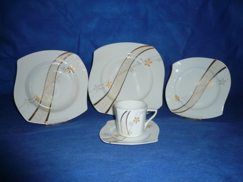 windmill shape dinner set